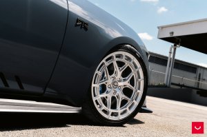Ford Mustang Custom Wheels - HFX-1 by Vossen - Polished Silver