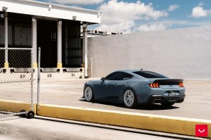 Ford Mustang Custom Wheels - HFX-1 by Vossen - Polished Silver