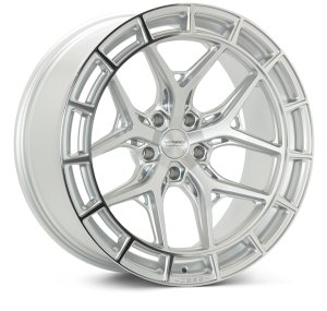 Ford Mustang Custom Wheels - HFX-1 by Vossen - Polished Silver