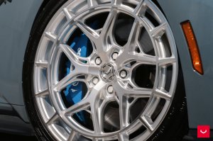 Ford Mustang Custom Wheels - HFX-1 by Vossen - Polished Silver