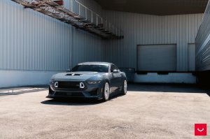 Ford Mustang Custom Wheels - HFX-1 by Vossen - Polished Silver