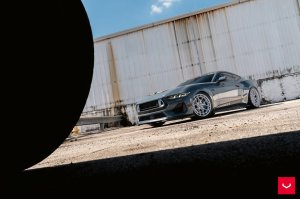Ford Mustang Custom Wheels - HFX-1 by Vossen - Polished Silver