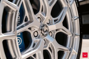 Ford Mustang Custom Wheels - HFX-1 by Vossen - Polished Silver