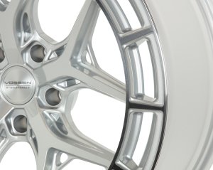 Ford Mustang Custom Wheels - HFX-1 by Vossen - Polished Silver