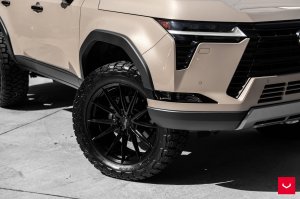 Lexus GX 550 Custom Wheels - HFX-2 by Vossen - Gloss Black