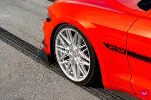 Ford Mustang Custom Wheels - HF-7 by Vossen - Polished Silver Ford Mustang Custom Wheels - HF-7 by Vossen - Polished Silver