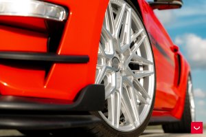 Ford Mustang Custom Wheels - HF-7 by Vossen - Polished Silver Ford Mustang Custom Wheels - HF-7 by Vossen - Polished Silver