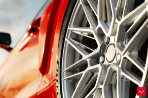 Ford Mustang Custom Wheels - HF-7 by Vossen - Polished Silver Ford Mustang Custom Wheels - HF-7 by Vossen - Polished Silver