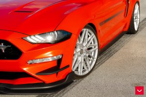 Ford Mustang Custom Wheels - HF-7 by Vossen - Polished Silver Ford Mustang Custom Wheels - HF-7 by Vossen - Polished Silver