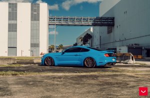 Ford Mustang Custom Wheels - HF-7 by Vossen - Satin Bronze