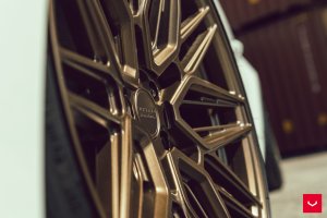Ford Mustang Custom Wheels - HF-7 by Vossen - Satin Bronze
