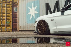 Ford Mustang Custom Wheels - HF-7 by Vossen - Satin Bronze