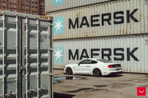 Ford Mustang Custom Wheels - HF-7 by Vossen - Satin Bronze