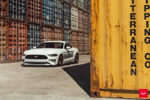 Ford Mustang Custom Wheels - HF-7 by Vossen - Satin Bronze