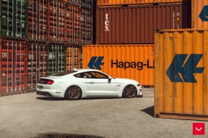 Ford Mustang Custom Wheels - HF-7 by Vossen - Satin Bronze