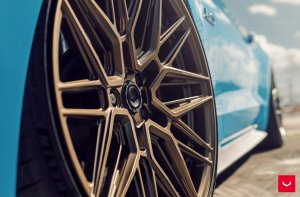 Ford Mustang Custom Wheels - HF-7 by Vossen - Satin Bronze