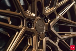 Ford Mustang Custom Wheels - HF-7 by Vossen - Satin Bronze