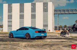 Ford Mustang Custom Wheels - HF-7 by Vossen - Satin Bronze