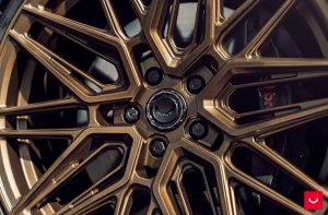 Ford Mustang Custom Wheels - HF-7 by Vossen - Satin Bronze