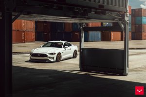 Ford Mustang Custom Wheels - HF-7 by Vossen - Satin Bronze