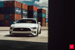 Ford Mustang Custom Wheels - HF-7 by Vossen - Satin Bronze