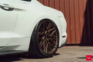 Ford Mustang Custom Wheels - HF-7 by Vossen - Satin Bronze