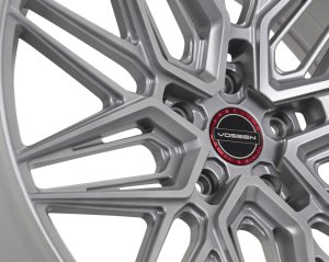 Ford Mustang Custom Wheels - HF-7 by Vossen - Satin Silver