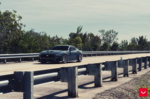 Ford Mustang Custom Wheels - HF-7 by Vossen - Satin Silver