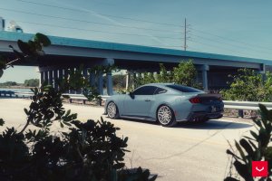 Ford Mustang Custom Wheels - HF-7 by Vossen - Satin Silver