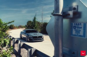 Ford Mustang Custom Wheels - HF-7 by Vossen - Satin Silver