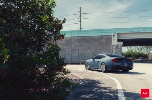 Ford Mustang Custom Wheels - HF-7 by Vossen - Satin Silver