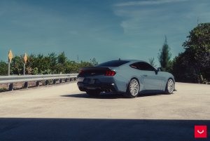 Ford Mustang Custom Wheels - HF-7 by Vossen - Satin Silver