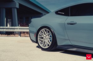 Ford Mustang Custom Wheels - HF-7 by Vossen - Satin Silver