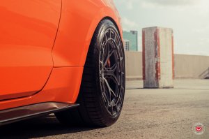 Ford Mustang Custom Wheels - LC3-01 by Vossen - Midnight Smoke