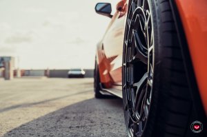 Ford Mustang Custom Wheels - LC3-01 by Vossen - Midnight Smoke