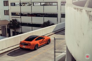 Ford Mustang Custom Wheels - LC3-01 by Vossen - Midnight Smoke