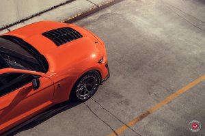 Ford Mustang Custom Wheels - LC3-01 by Vossen - Midnight Smoke
