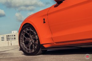 Ford Mustang Custom Wheels - LC3-01 by Vossen - Midnight Smoke