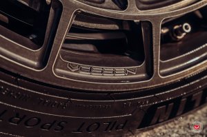 Ford Mustang Custom Wheels - LC3-01 by Vossen - Midnight Smoke