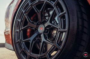 Ford Mustang Custom Wheels - LC3-01 by Vossen - Midnight Smoke