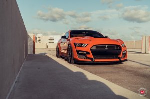 Ford Mustang Custom Wheels - LC3-01 by Vossen - Midnight Smoke