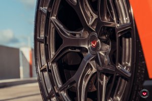 Ford Mustang Custom Wheels - LC3-01 by Vossen - Midnight Smoke