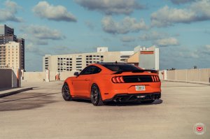 Ford Mustang Custom Wheels - LC3-01 by Vossen - Midnight Smoke