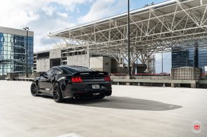 Ford Mustang Custom Wheels - M-X2 by Vossen - Satin Black Ford Mustang Custom Wheels - M-X2 by Vossen - Satin Black