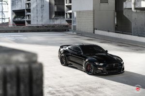Ford Mustang Custom Wheels - M-X2 by Vossen - Satin Black Ford Mustang Custom Wheels - M-X2 by Vossen - Satin Black
