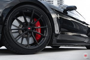 Ford Mustang Custom Wheels - M-X2 by Vossen - Satin Black Ford Mustang Custom Wheels - M-X2 by Vossen - Satin Black