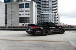 Ford Mustang Custom Wheels - M-X2 by Vossen - Satin Black Ford Mustang Custom Wheels - M-X2 by Vossen - Satin Black