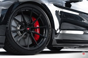 Ford Mustang Custom Wheels - M-X2 by Vossen - Satin Black Ford Mustang Custom Wheels - M-X2 by Vossen - Satin Black