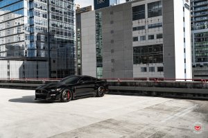 Ford Mustang Custom Wheels - M-X2 by Vossen - Satin Black Ford Mustang Custom Wheels - M-X2 by Vossen - Satin Black