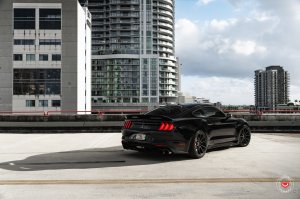 Ford Mustang Custom Wheels - M-X2 by Vossen - Satin Black Ford Mustang Custom Wheels - M-X2 by Vossen - Satin Black